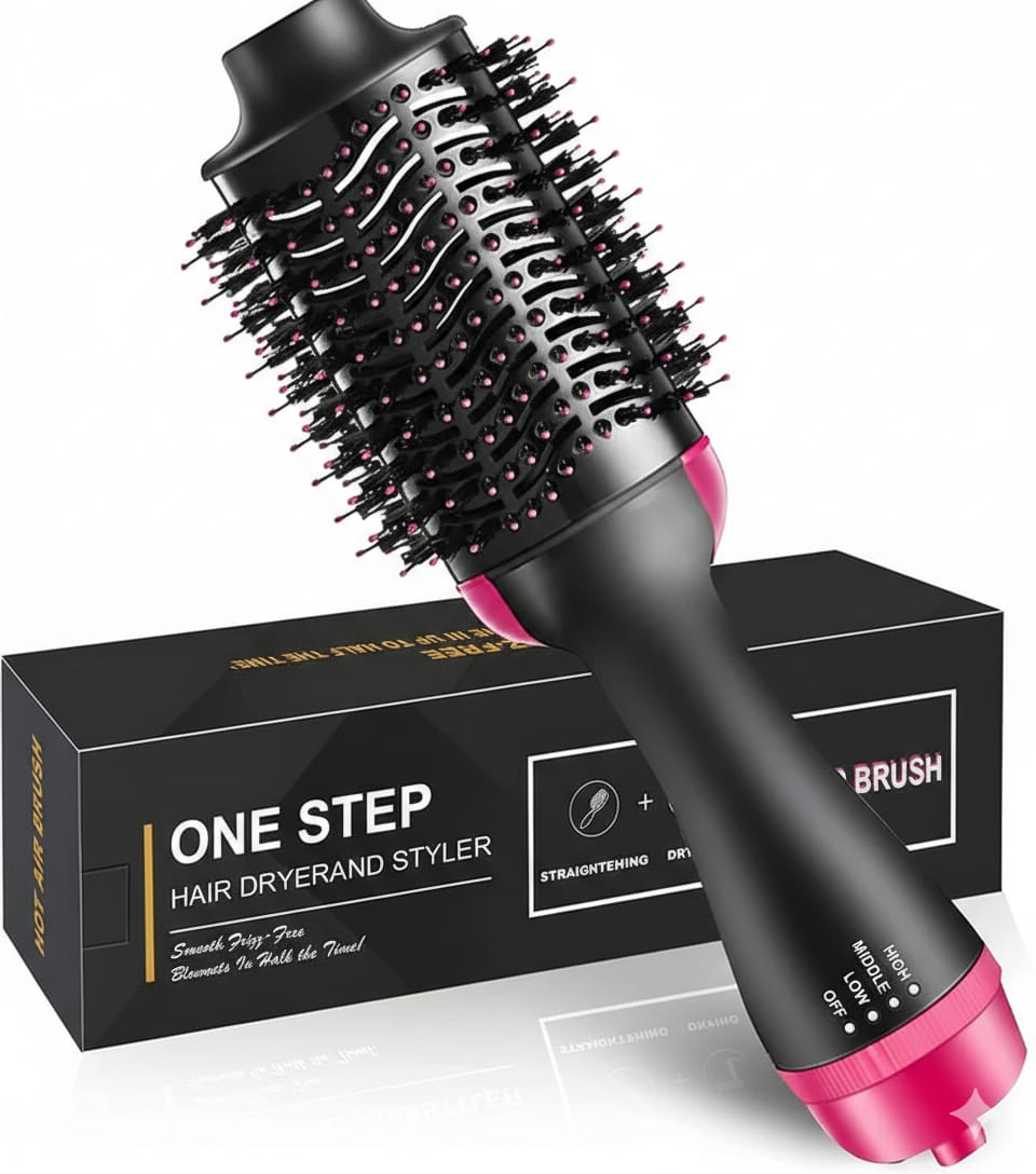 One Step Hot Air Brush (Dryer + Syler)